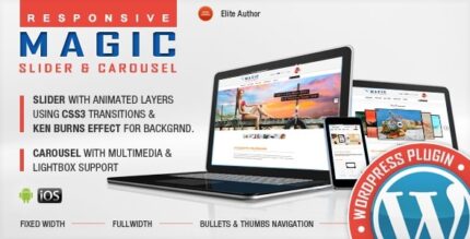 Plugin WordPress de Slider Responsivo Mágico e Carrossel