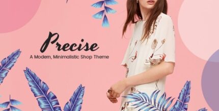 Precise – Um tema de loja moderno e minimalista