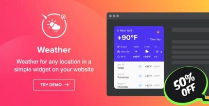 Anteriorisão do tempo – Plugin de clima do WordPress