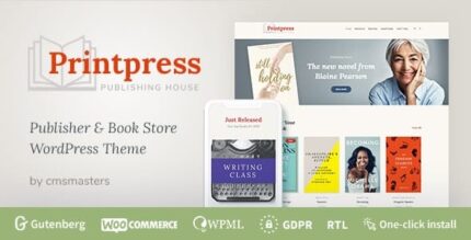 Printpress – Tema WordPress para Publicação de Livros