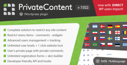 PrivateContent – Plug-in de conteúdo multinível
