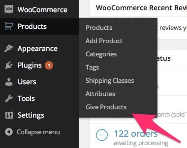 Produtos do WooCommerce