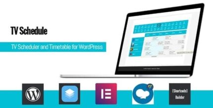 Programação de TV e horário para WordPress