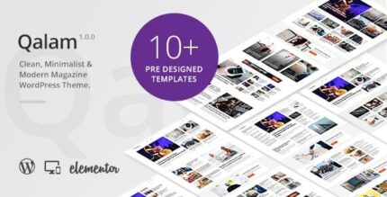 Qalam – Tema WordPress de jornal e revista