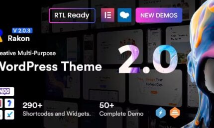 Rakon – Tema WordPress Criativo Multifuncional
