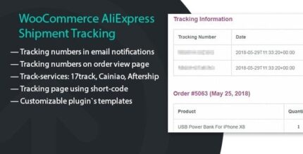 Rastreamento de envio para pedidos WooCommerce