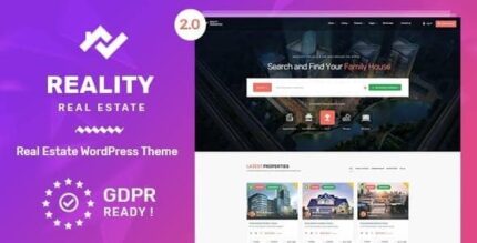 Realidade | Tema WordPress Multiuso Estate