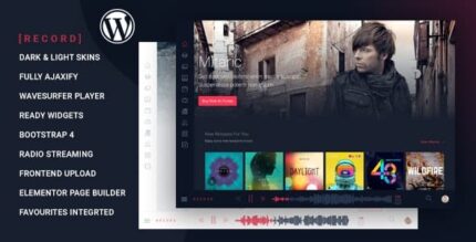 Rekord – Ajaxify Music – Eventos – Podcasts Multipurpose WordPress Theme