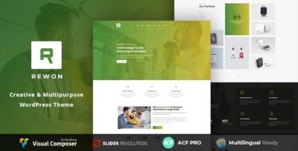Rewon – Tema WordPress de negócios multiuso