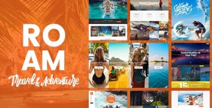 Roam – Tema de viagens e turismo