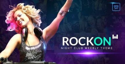 Rockon – Tema WordPress de boate