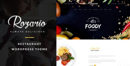Rosario – Tema WordPress para Restaurantes e Alimentos