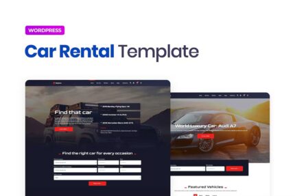Rotors – Template Kit Elementor de aluguel de carros