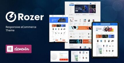 Rozer – Tema WordPress de comércio eletrônico digital