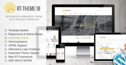 RT-Theme 18 Tema WordPress Responsivo