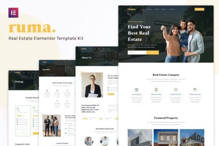 Ruma – Template Kit de elemento imobiliário