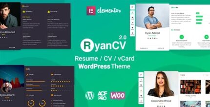 RyanCV – CV Currículo WordPress