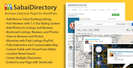 Sabai Directory – plugin de diretório de negócios para WordPress