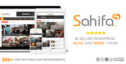 Sahifa – Responsive WordPress News / Magazine / Blog Themes