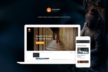 Samadhi | Tema WordPress do Templo Budista Oriental