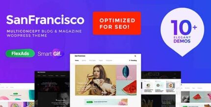 San Francisco – Tema WordPress para blog e revista MultiConcept