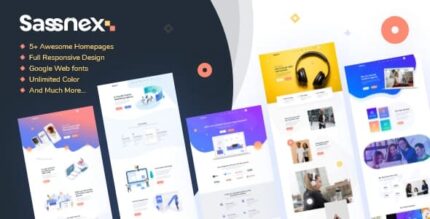 Sassnex – Tema WordPress multiconceito para App, Saas e Startup