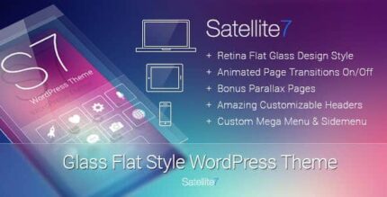 Satellite7 – Retina Multi-Purpose WordPress Tema