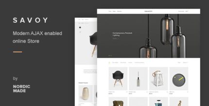Savoy – Minimalist AJAX WooCommerce