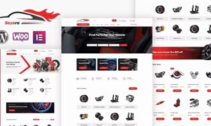 Sayara | Loja de autopeças WooCommerce WordPress Theme