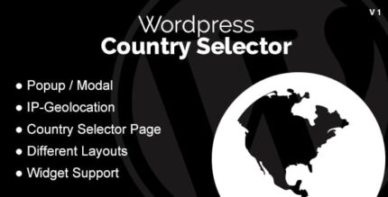 Seletor de país do WordPress