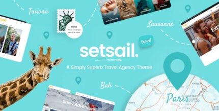 SetSail – Tema Agência de Viagens