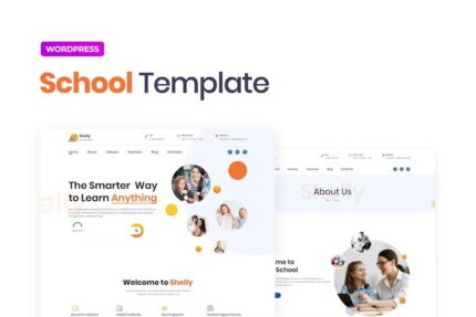 Shelly — Escola Template Kit para Elementor