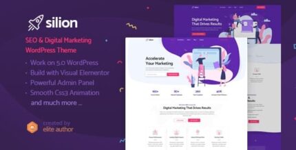 Silion – Tema WordPress de Marketing Digital