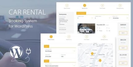 Sistema de reservas de aluguel de carros para WordPress
