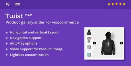 Slider da Galeria de Produtos para Woocommerce – Twist