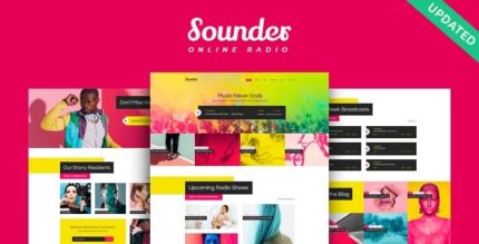 Sounder | Online Radio WordPress Theme