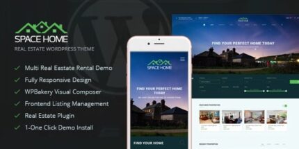 Space Home – Tema WordPress Imobiliário
