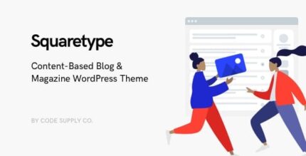 Squaretype – Tema WordPress de blog moderno