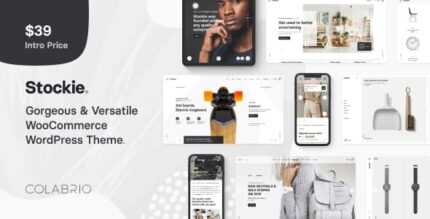 Stockie – tema moderno multifuncional WooCommerce