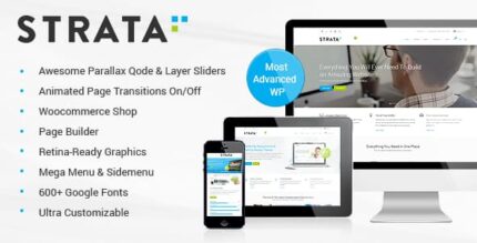 Strata – Tema multifuncional profissional