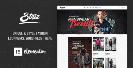 Striz – Tema WordPress de comércio eletrônico de moda