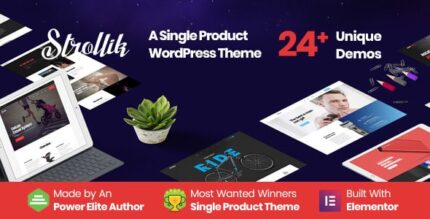 Strollik – Tema WordPress WooCommerce de Produto Único