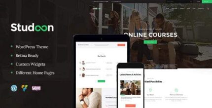 Studeon | Tema WordPress de um centro de educação e cursos de treinamento