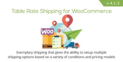 Tabela de taxas de envio para WooCommerce