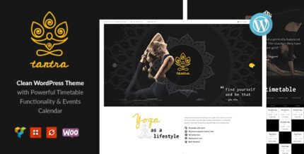 Tantra | Um tema WordPress de estúdio de ioga e academia de ginástica