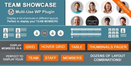 Team Showcase – Plugin Wordpress