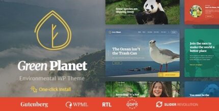 Tema WordPress de Ecologia e Meio Ambiente – Planeta Verde
