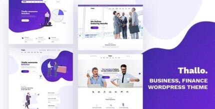 Thallo – Tema WordPress de Consultoria e Finanças