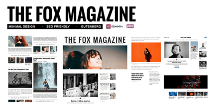 The Fox – Blog/Revista Elementor AMP WordPress Theme