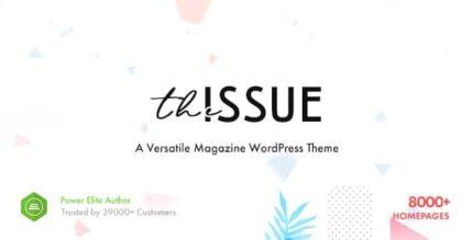 The Issue – Tema WordPress Versatile Magazine